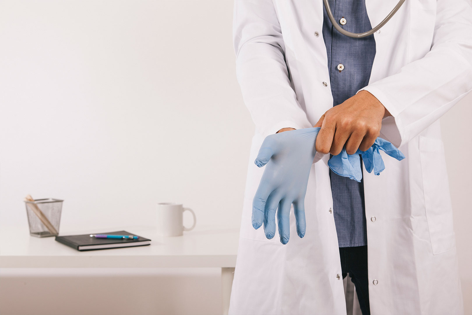 Electrofulguración de verrugas en genitales