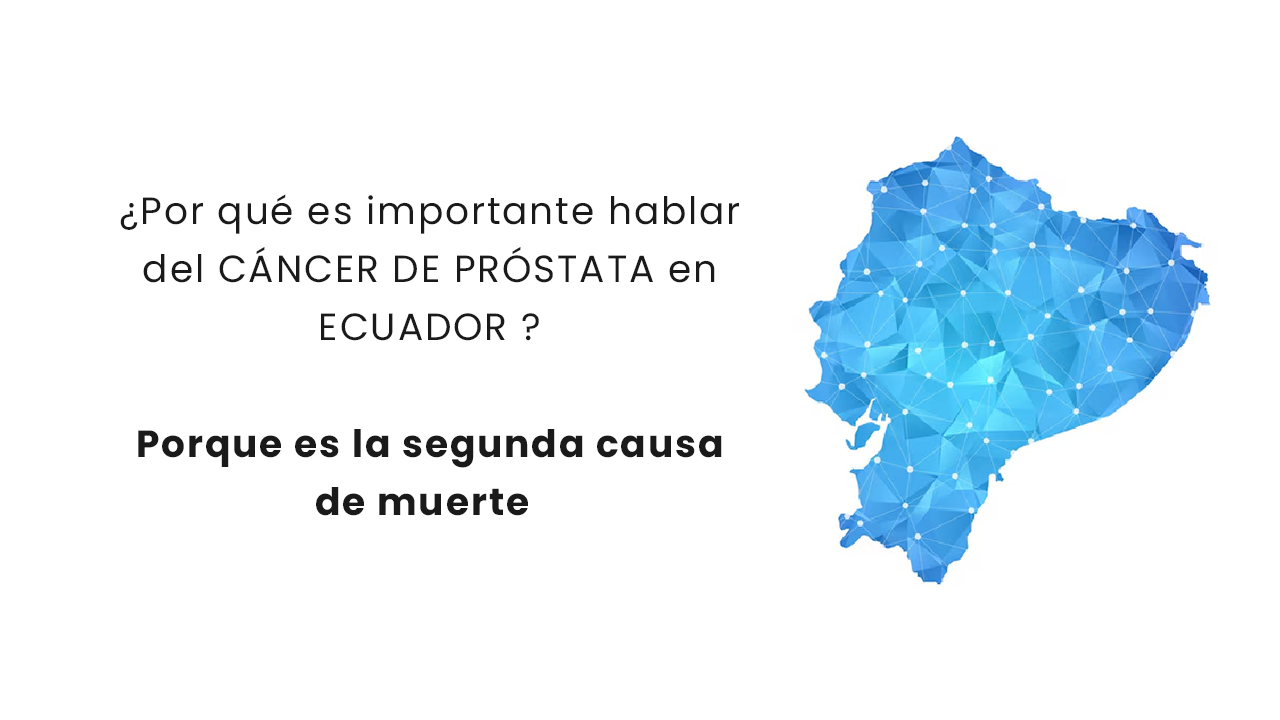 Mapa de Ecuador - Cáncer de Próstata